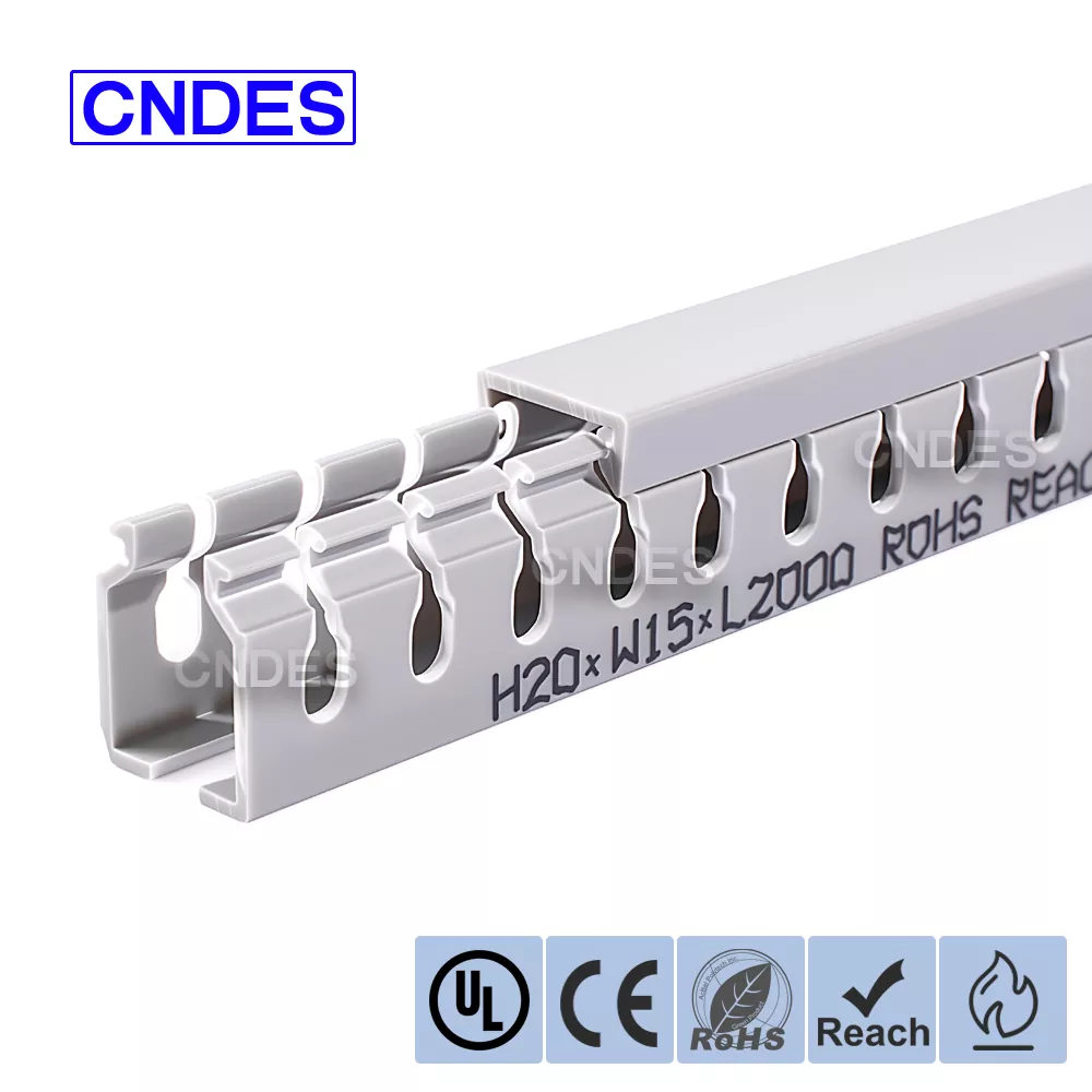 ПВЦ канал за електричне жице са прорезима висине 20 мм